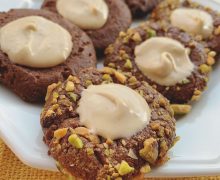 Cookies de Chocolate com Pistache - Laise Corti