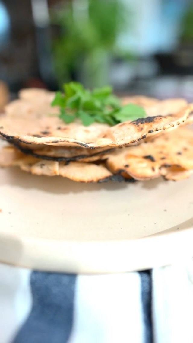 Pão Ázimo sem Glúten | Pão Chapati | Pão Indiano - Zaya